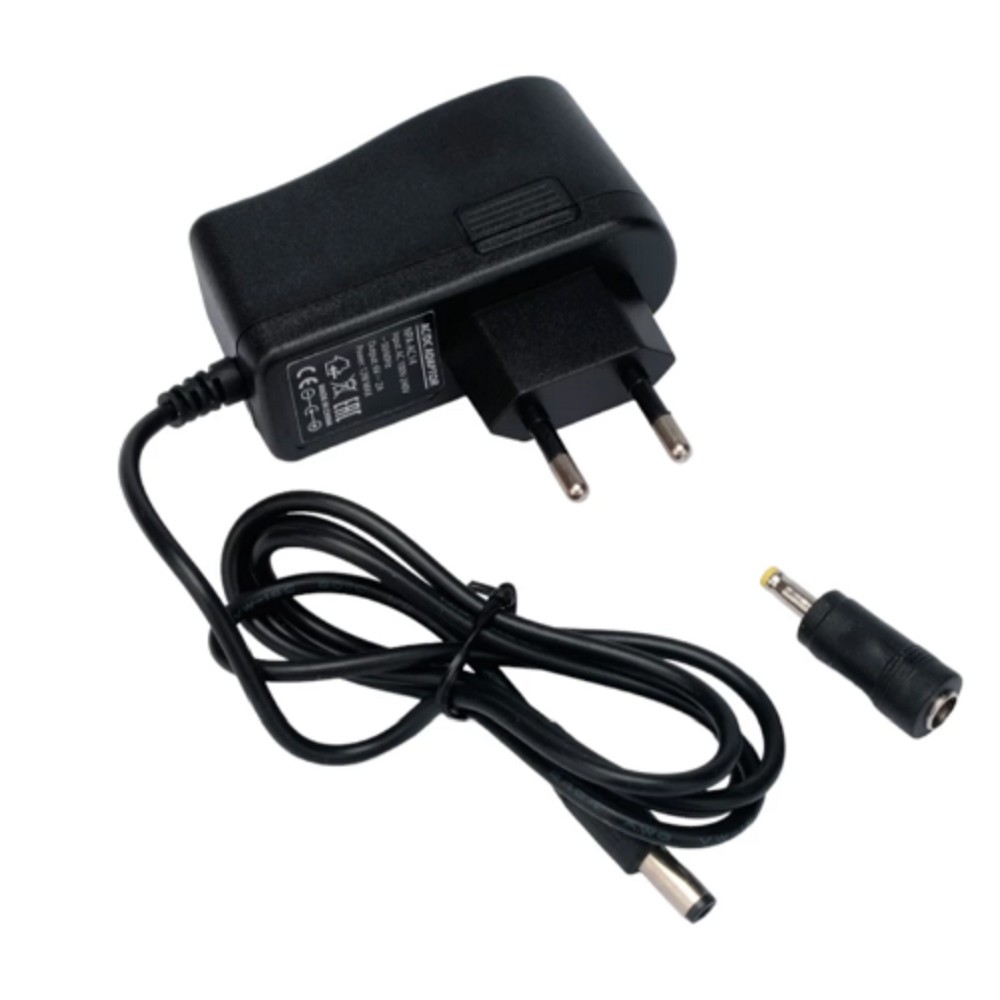 Gembird Аксессуар к ноутбуку Блок питания узкий 6В 2А, 12Вт, 2 штекера 5,5х2,5+4x1,7мм NPA-AC14