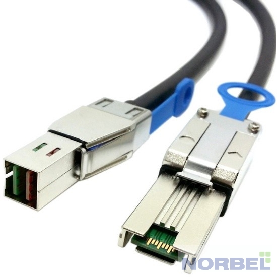 Dell Кабель интерфейсный SAS HD-mini - HD-Mini, 12Gbps, 2m, Cus Kit