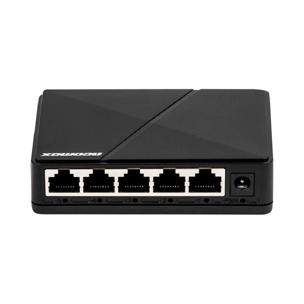 Neomax Неомакс- коммутаторы неуправляемый коммутатор NMS-105P-1000-P, 5 портов 1000 Mbps, пластик