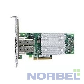 Dell Опции к серверам QLogic 32Gb Dual Port FC HBA, PCIe Gen3 x8, SR LC multi-mode optic QLE2742-SR-CK