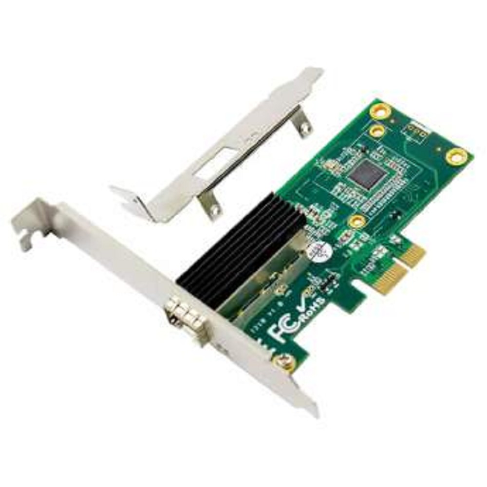 Orient - Сетевые карты XWT-INT210PE SFP, Сетевая карта PCI-Ex1 v2.1 SFP Gigabit Ethernet, Intel I210 chipset, 10 100 1000 Мбит с, 2 планки крепления в комплекте 31309
