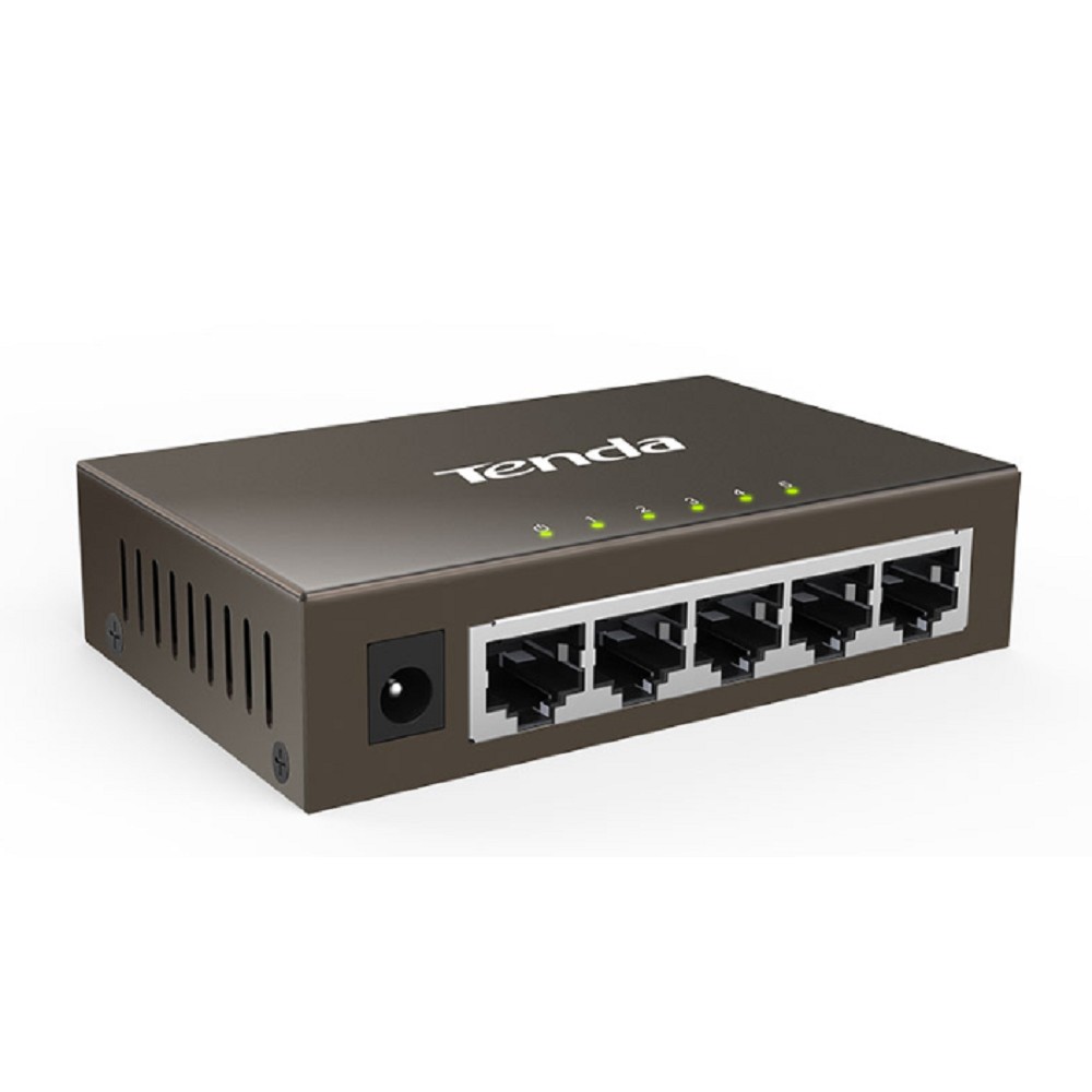 Tenda Сетевое оборудование TEG1005D Коммутатор настольный 5-Ports 10 100 1000 Base-T Gigabit Switch