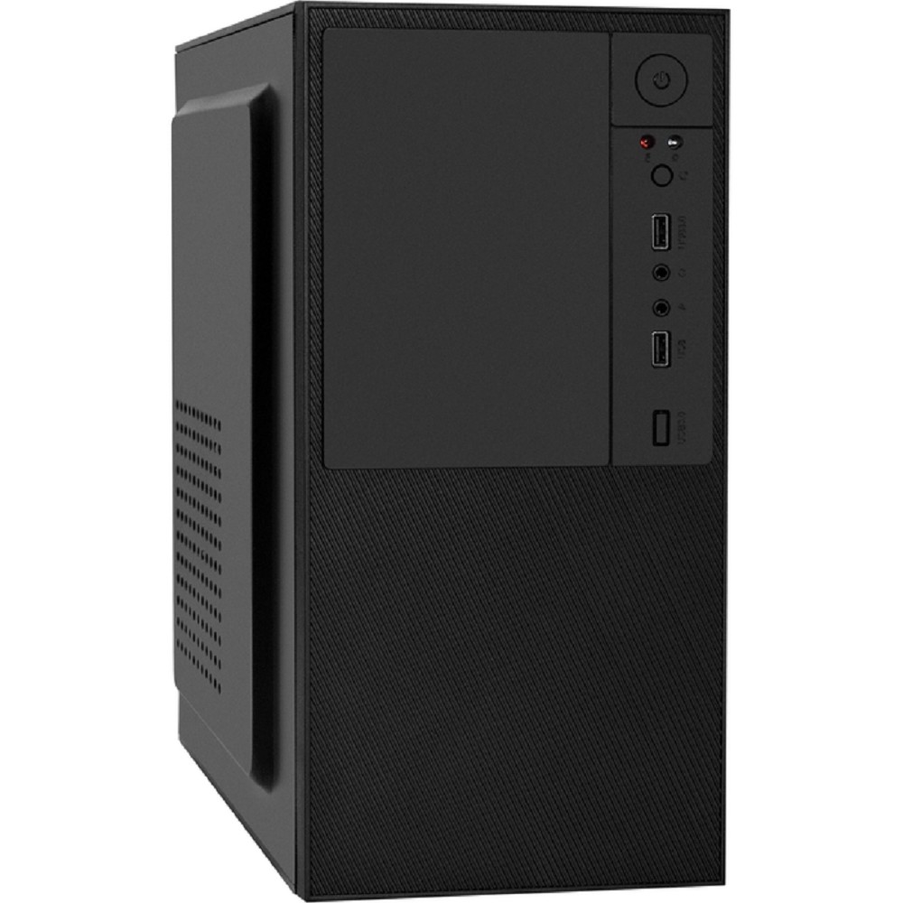 EXEGATE Корпуса EX297993RUS Корпус Minitower BAA-308 mATX, без БП, 2 USB, HD Audio, черный